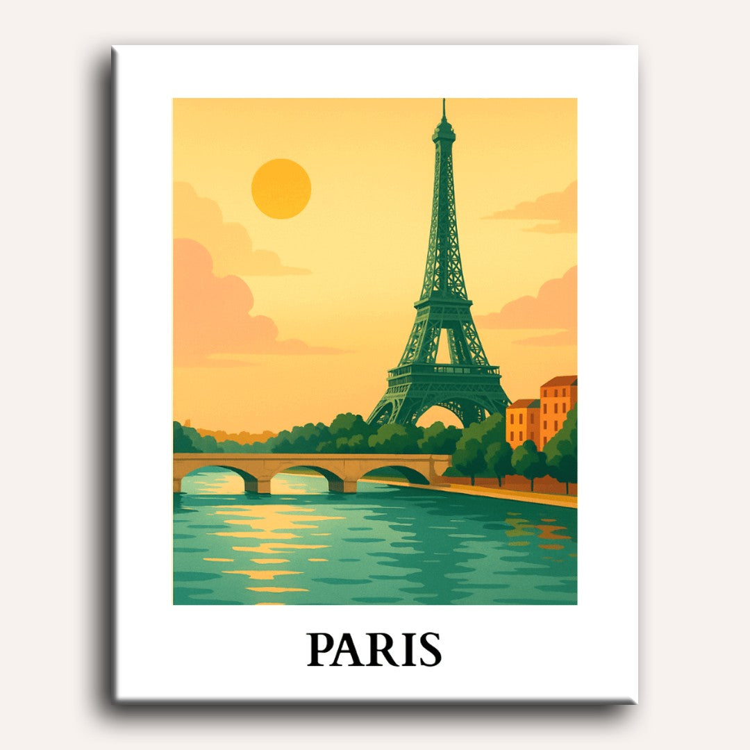 Paris | Paint by Numbers