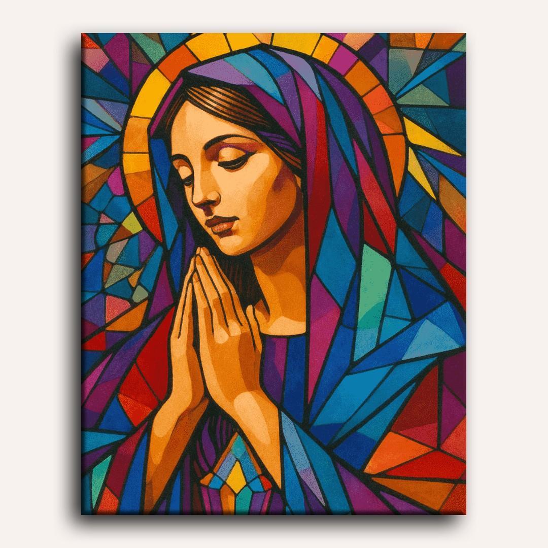 Virgin Mary | Paint by Numbers