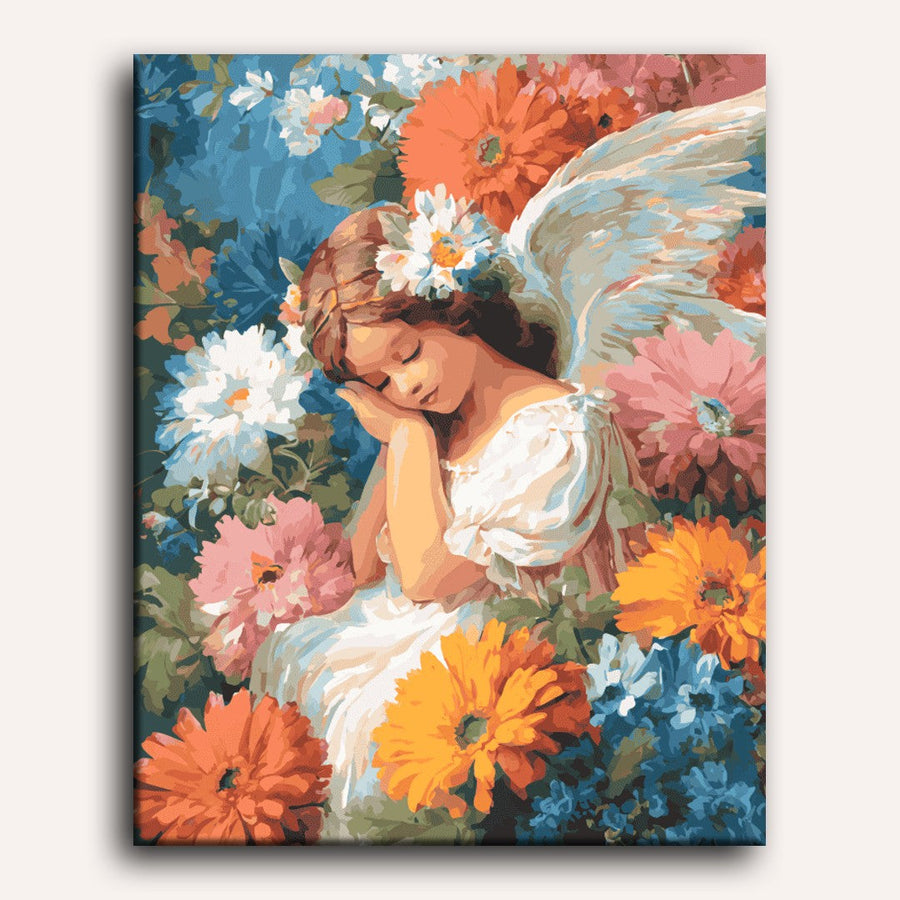 Flower Angel | Paint by Numbers