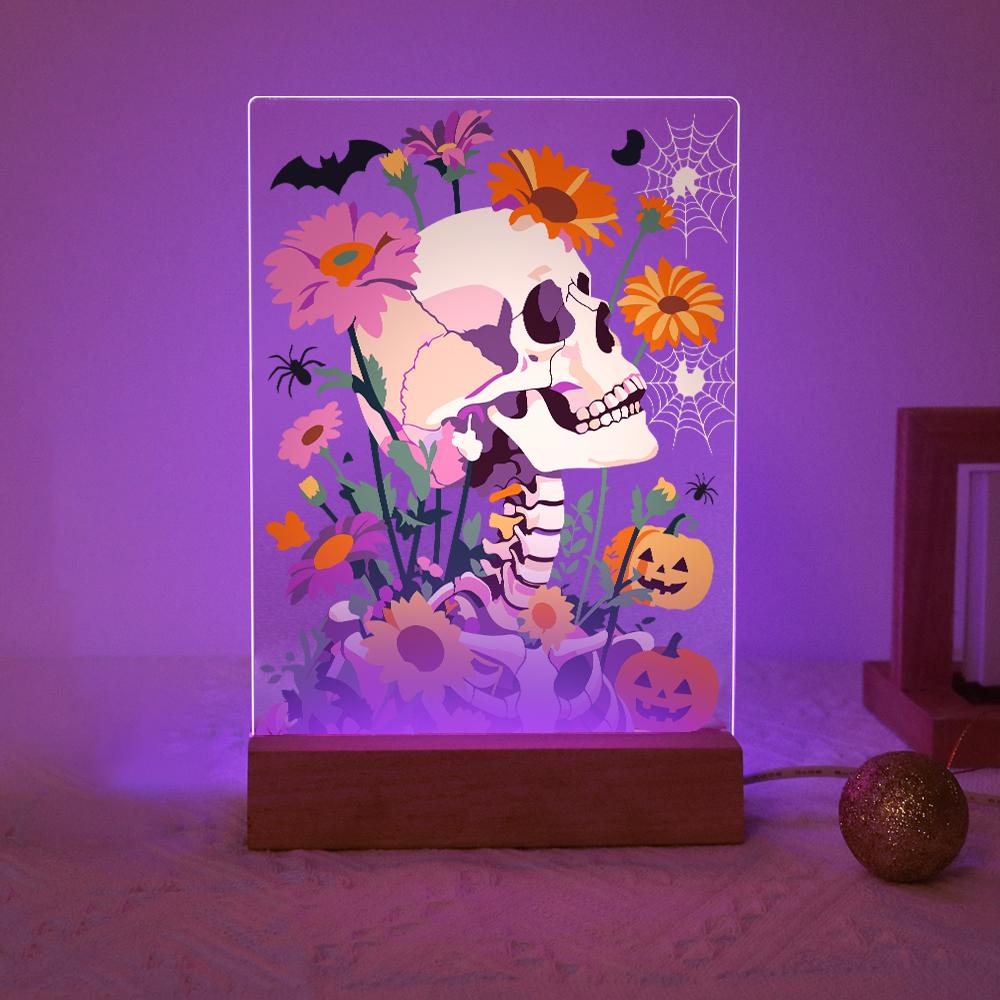 Flower Skull | Paint by Numbers