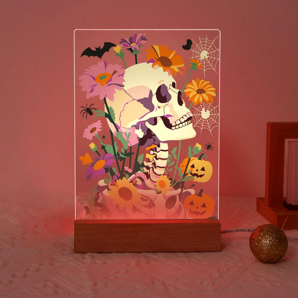 Flower Skull | Paint by Numbers