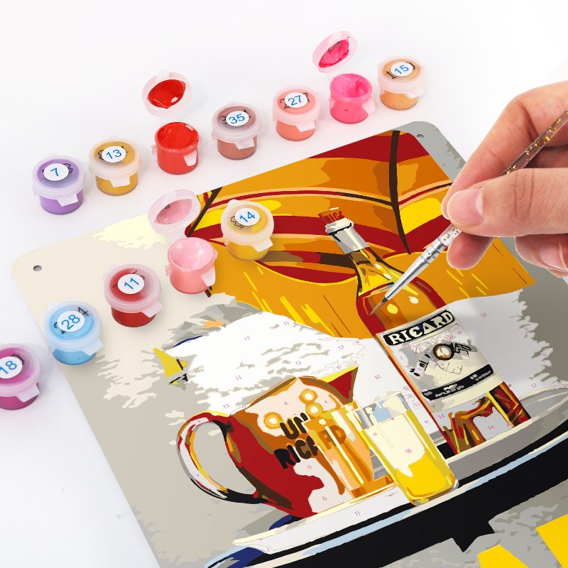 Ricard Aperitif | Paint by Numbers