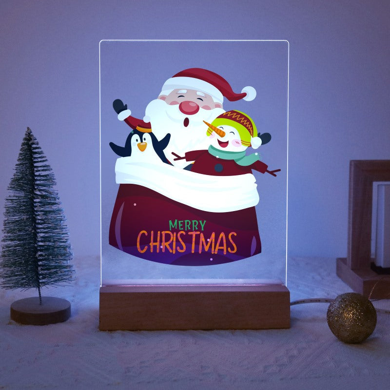 Merry Christmas | Paint by Numbers Lamp