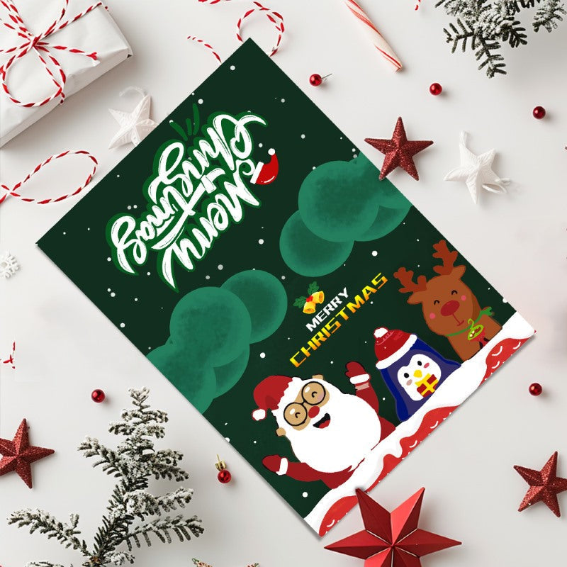 Paint by Numbers Christmas Cards - 6 Pieces