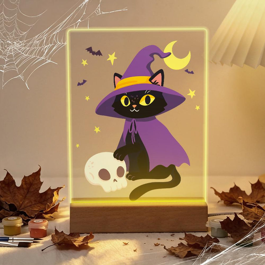 Witchy Cat | Paint by Numbers