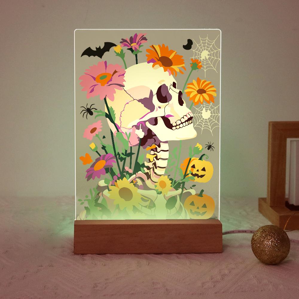Flower Skull | Paint by Numbers
