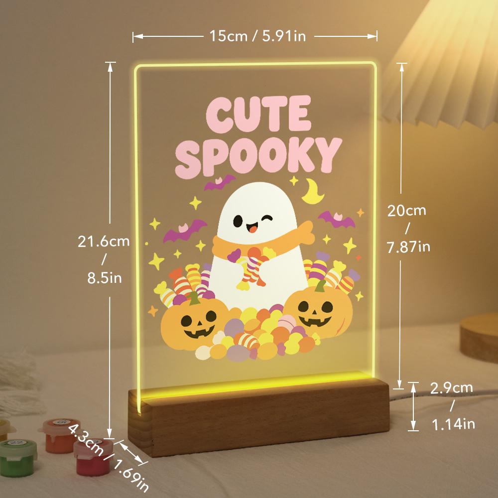Cute Ghost | Paint by Numbers