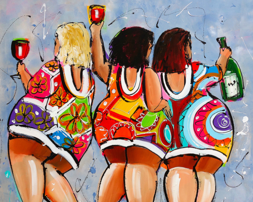 The Wine of the Ladies | Paint by Numbers