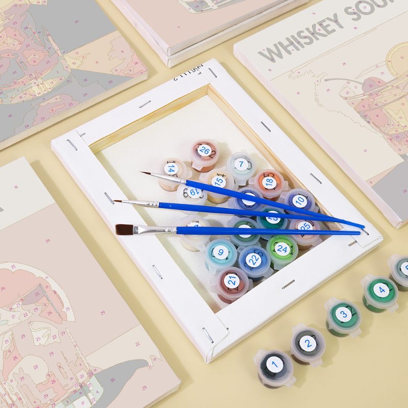 12 Mini Paintings | Deluxe Cocktail Set