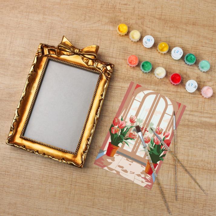 Tulips at the Door | Paint by Numbers