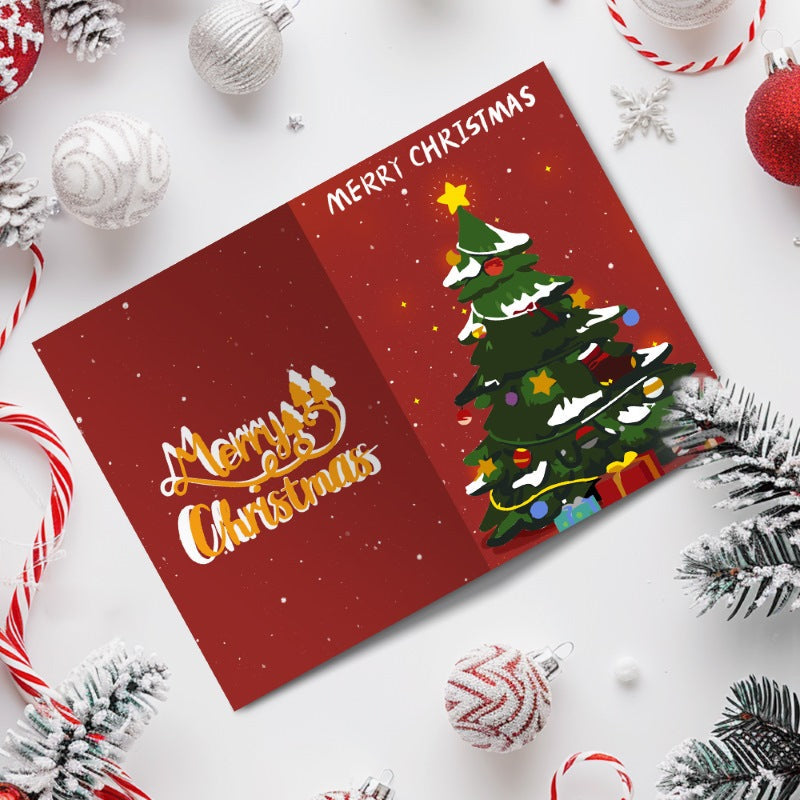 Paint by Numbers Christmas Cards - 6 Pieces