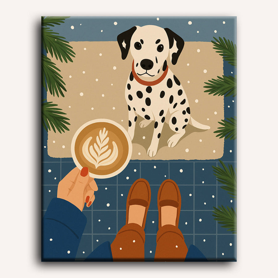 Spotted Morning | Paint by Numbers