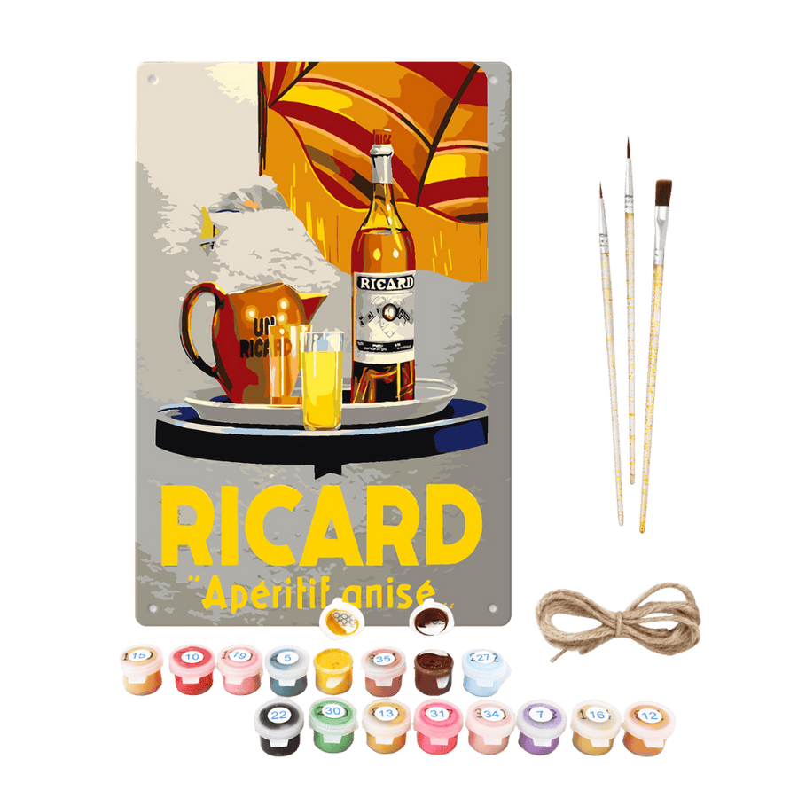 Ricard Aperitif | Paint by Numbers