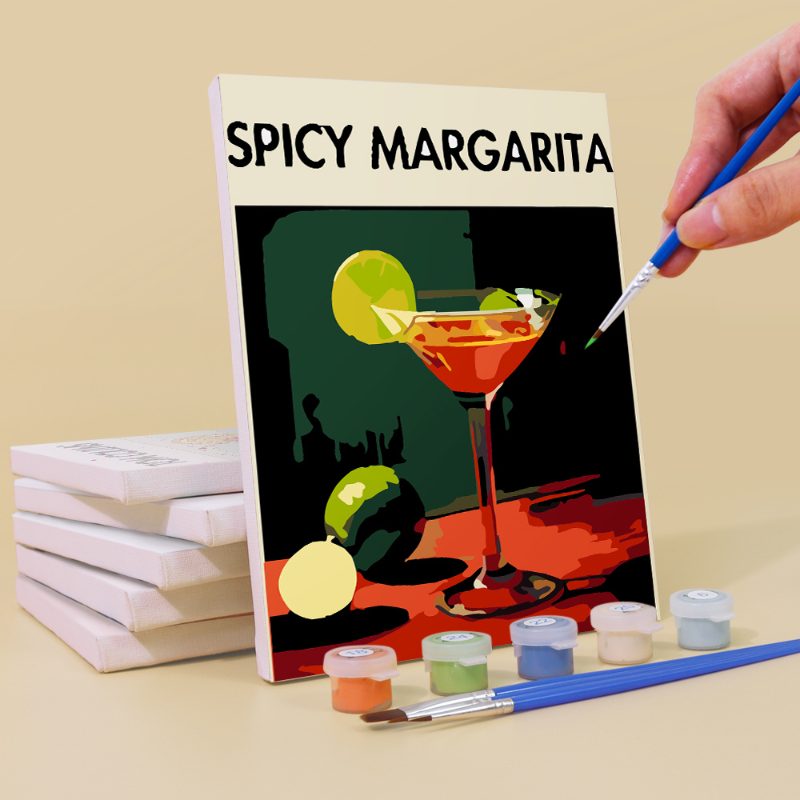 12 Mini Paintings | Deluxe Cocktail Set