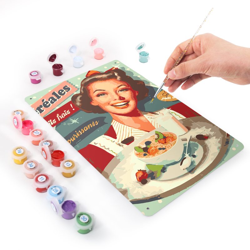 Breakfast | Paint by Numbers
