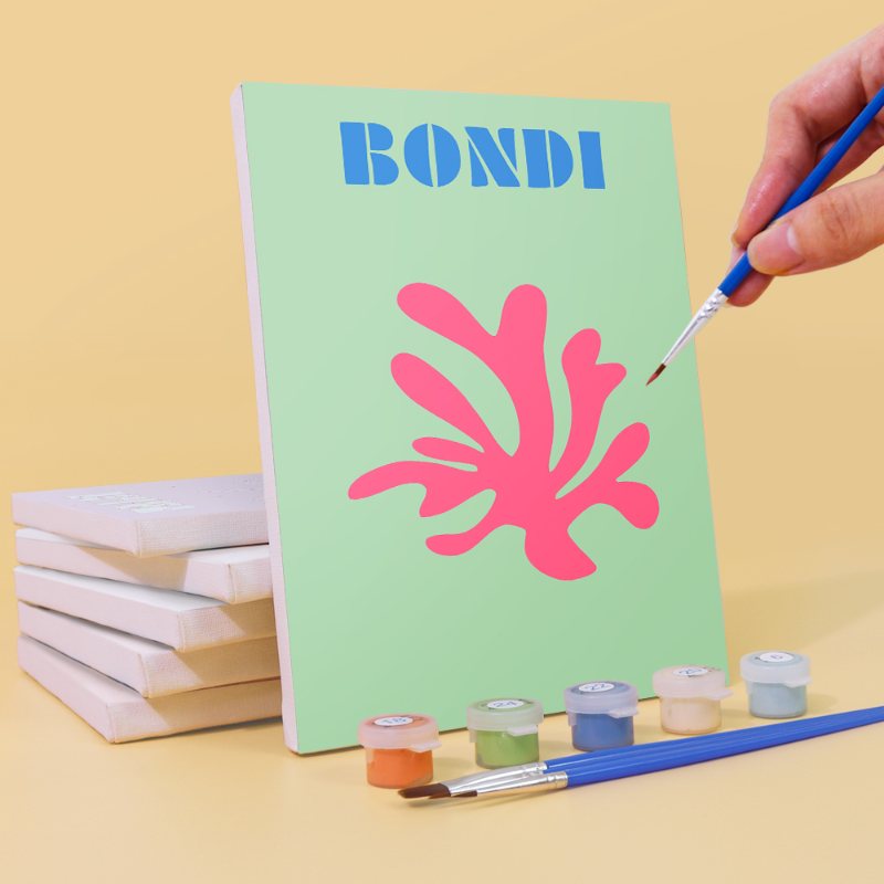 6 Mini Paintings | Coastal Vibes Set