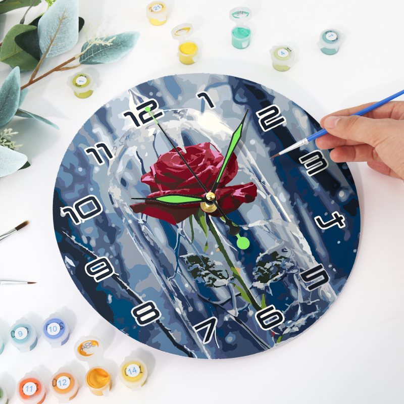 Rose in a Glass | Paint by Numbers