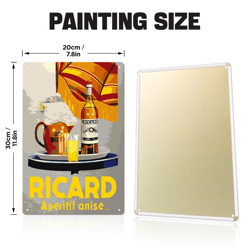 Ricard Aperitif | Paint by Numbers