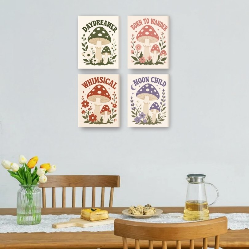 4 Mini Paintings | Daydream Set