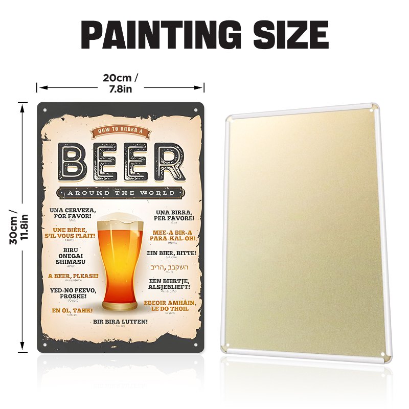 Beer Around the World | Paint by Numbers