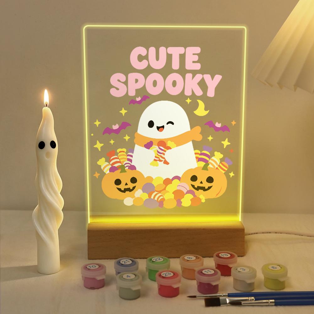 Cute Ghost | Paint by Numbers