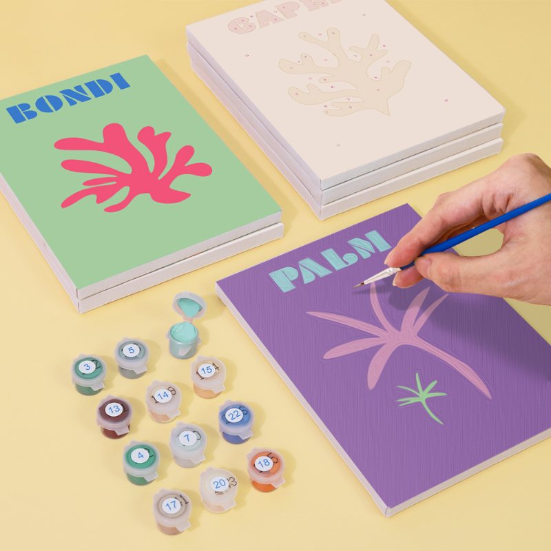 6 Mini Paintings | Coastal Vibes Set