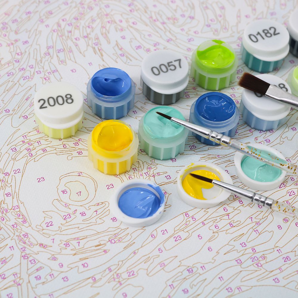Extra Acrylic Paint Set | Paint by Numbers