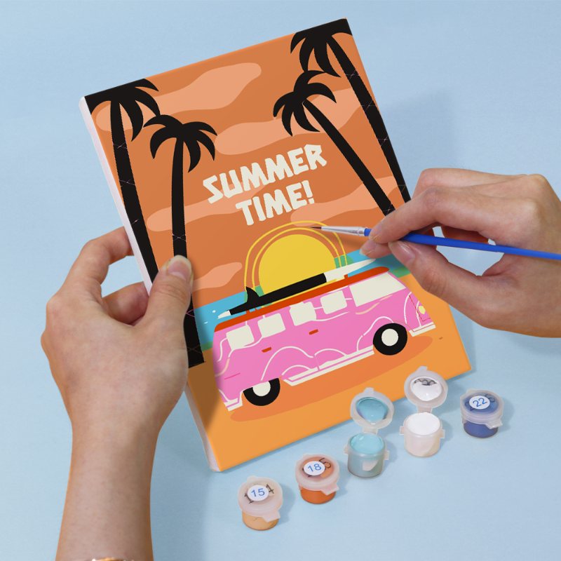 6 Mini Paintings | Summer Set