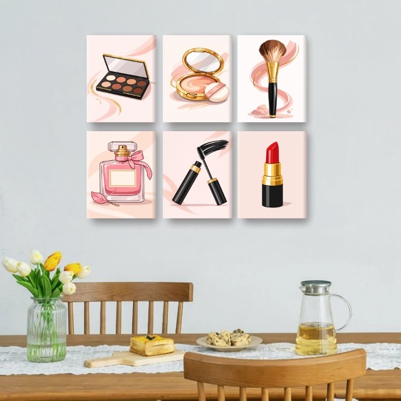 6 Mini Paintings | Makeup Set