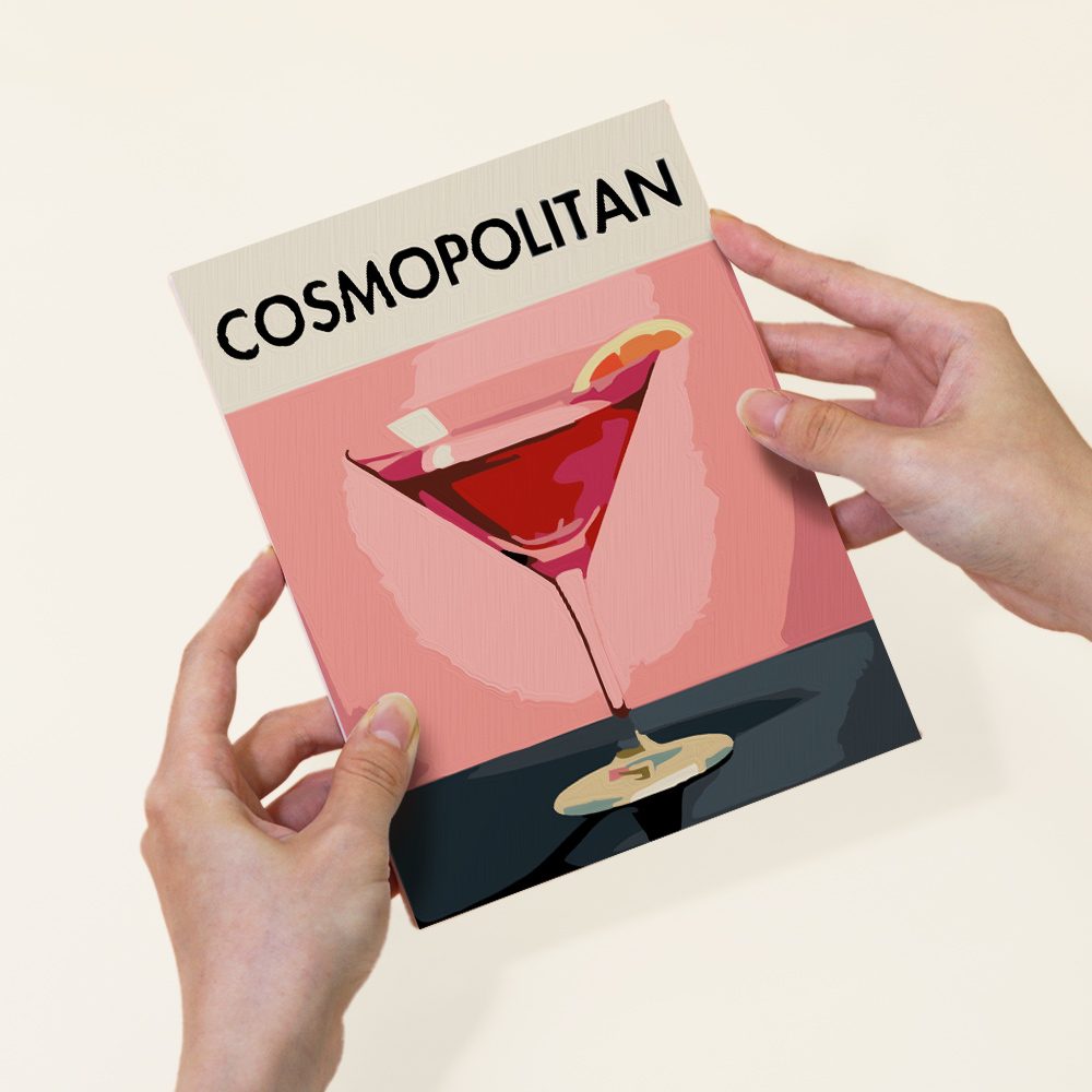 6 Mini Paintings | Cocktail Set