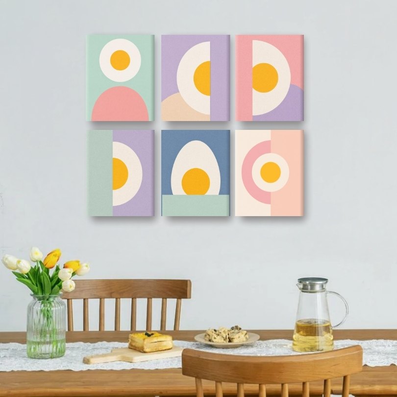 6 Mini Paintings | Bauhaus Dreams Set