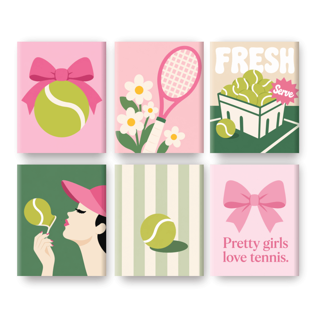 6 Mini Paintings | Fresh Serve Set