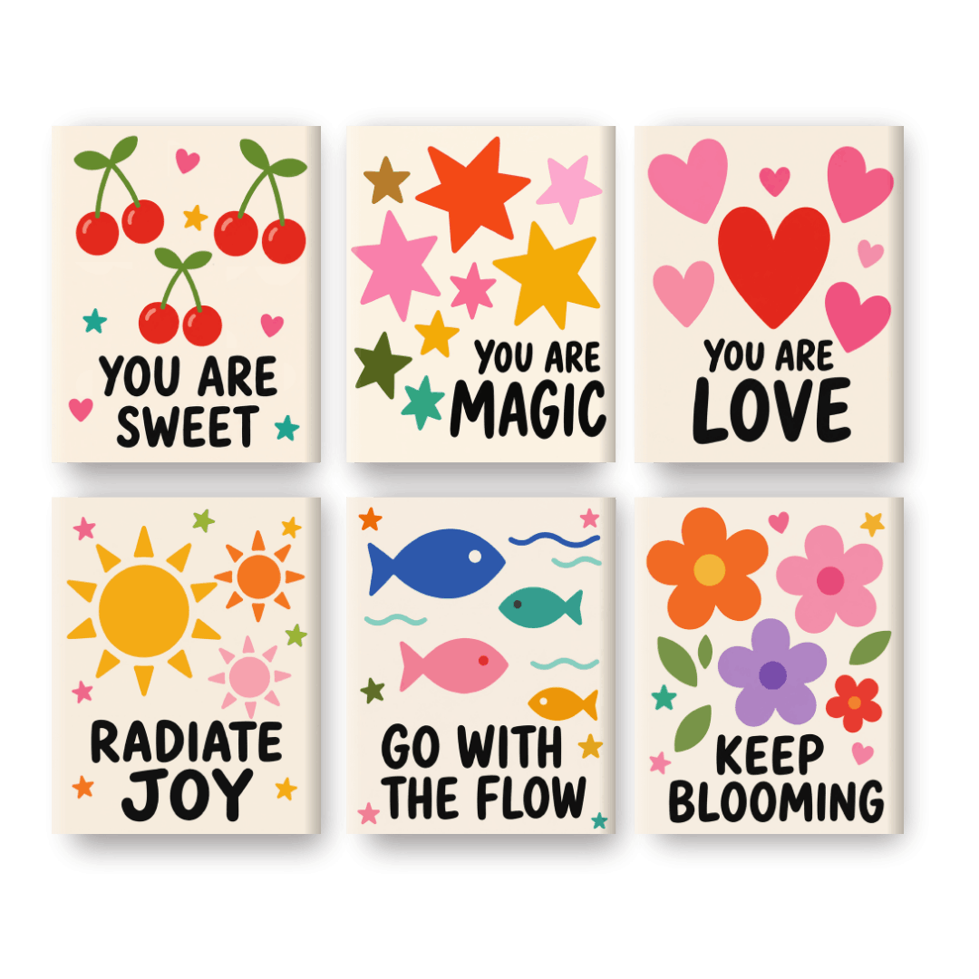 6 Mini Paintings | You Are Magic Set