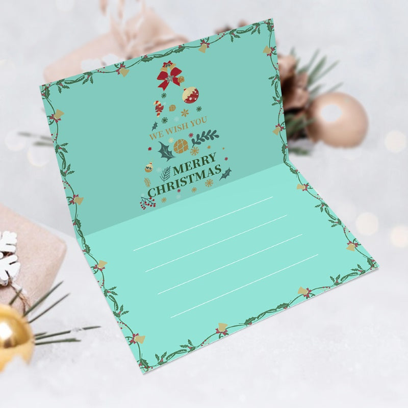 Paint by Numbers Christmas Cards - 6 Pieces