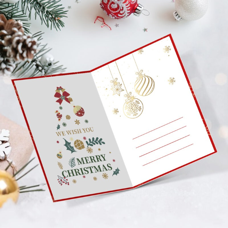 Paint by Numbers Christmas Cards - 6 Pieces
