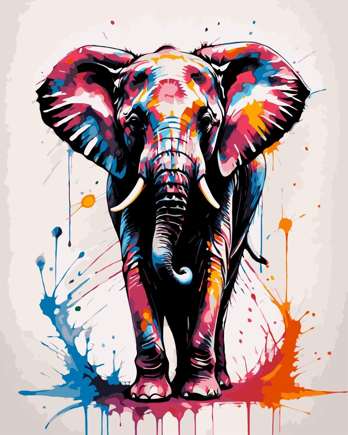 Elephant | Paint by Numbers