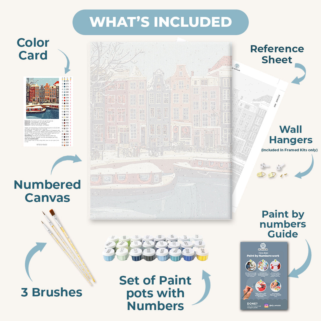 Christmas in Amsterdam | Paint by Numbers
