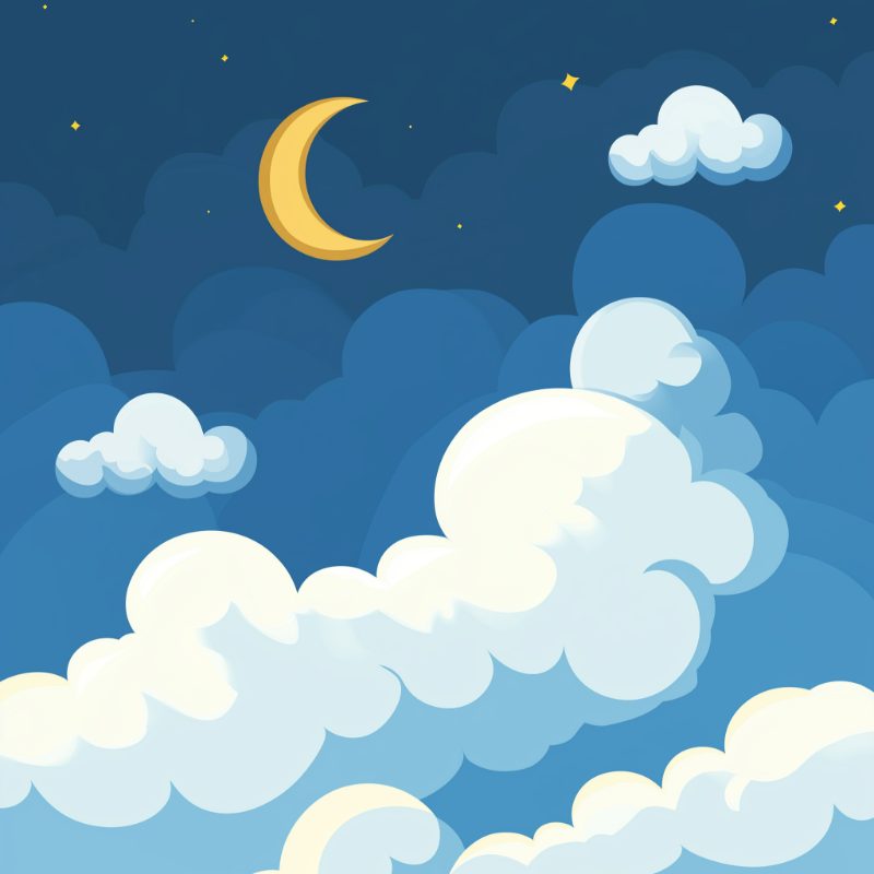 Blue Sky | Paint by Numbers