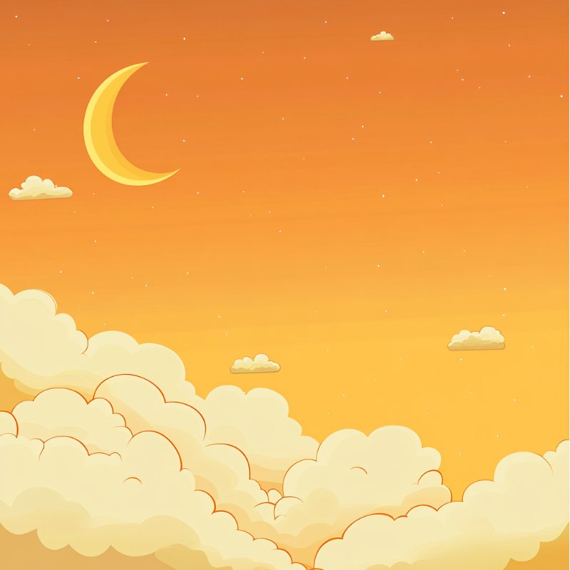 Orange Sky | Paint by Numbers