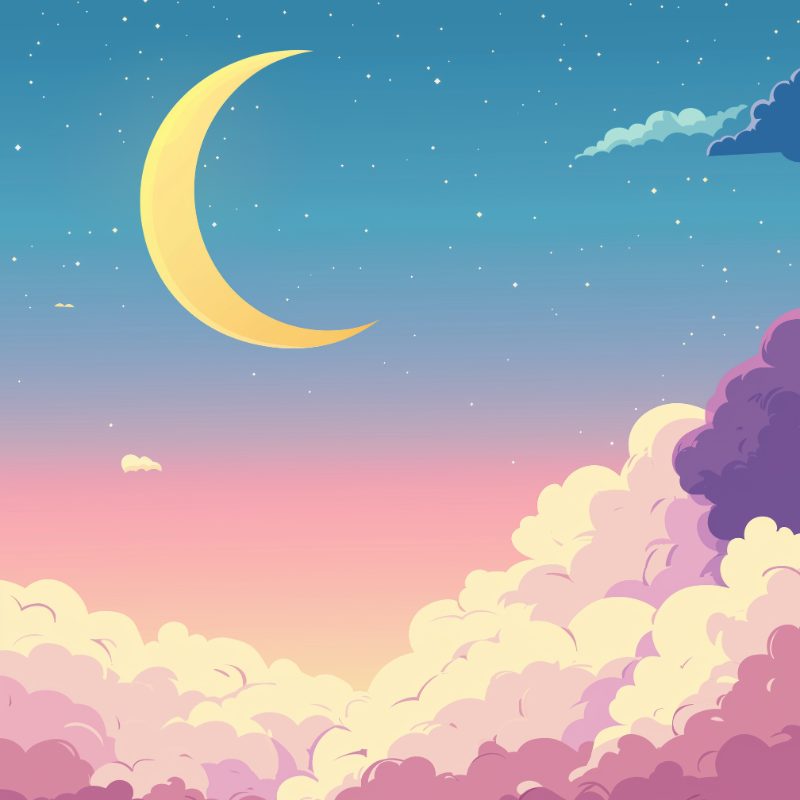 Pink Sky | Paint by Numbers