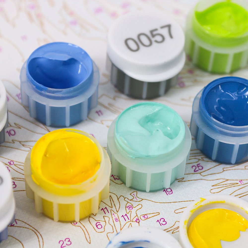 Extra Acrylic Paint Set | Paint by Numbers