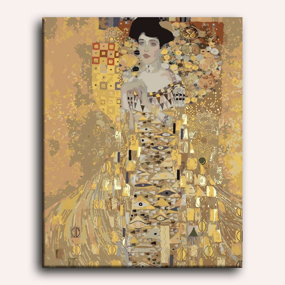 Portrait of Adele Bloch-Bauer I | Paint by Numbers