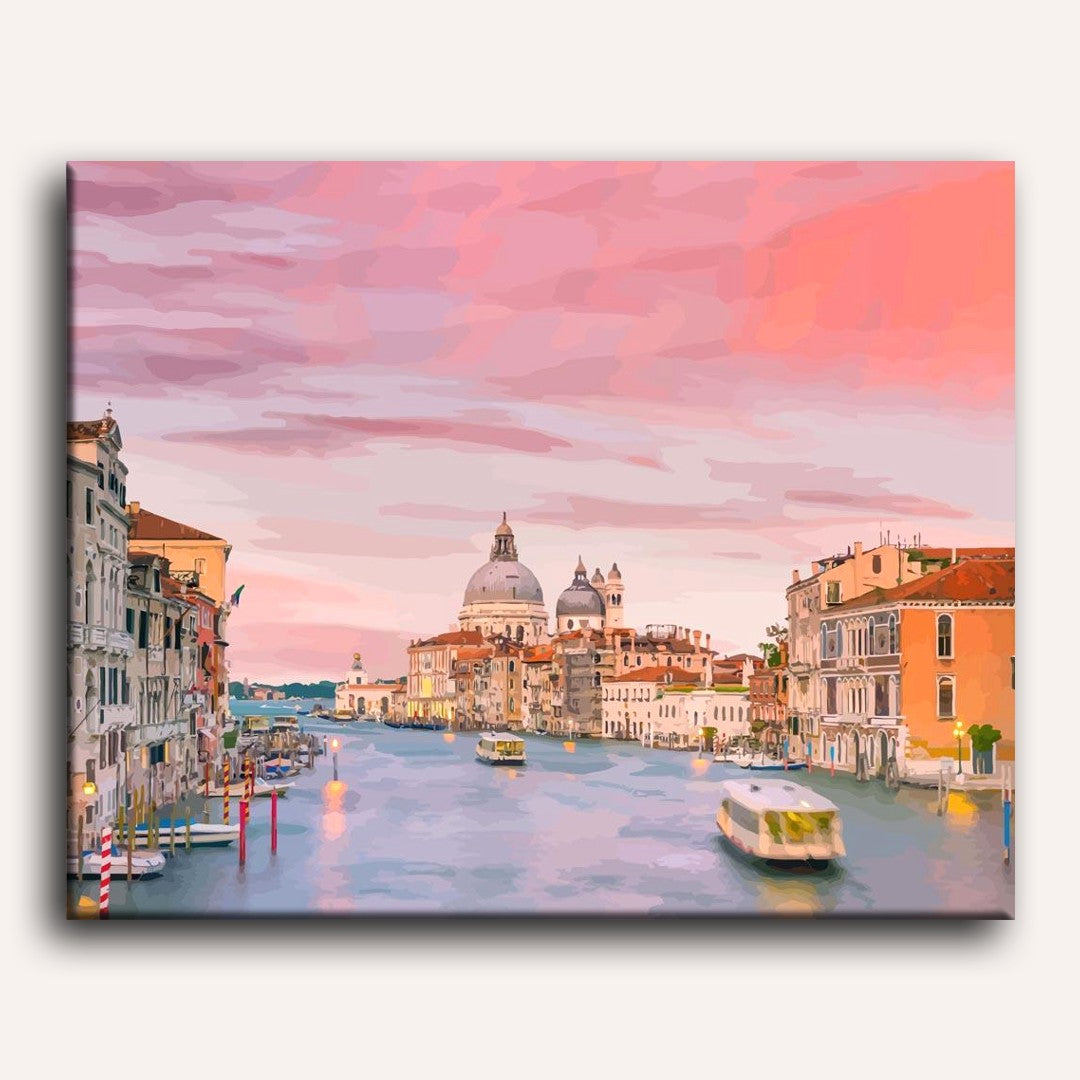 Grand Canal of Venice | Paint by Numbers