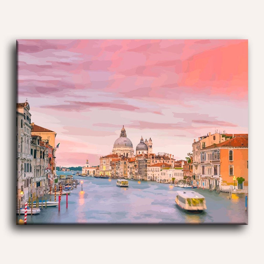 Grand Canal of Venice | Paint by Numbers
