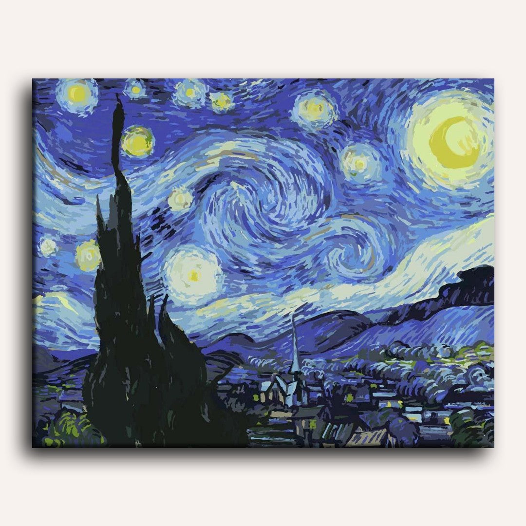 The Starry Night | Paint by Numbers