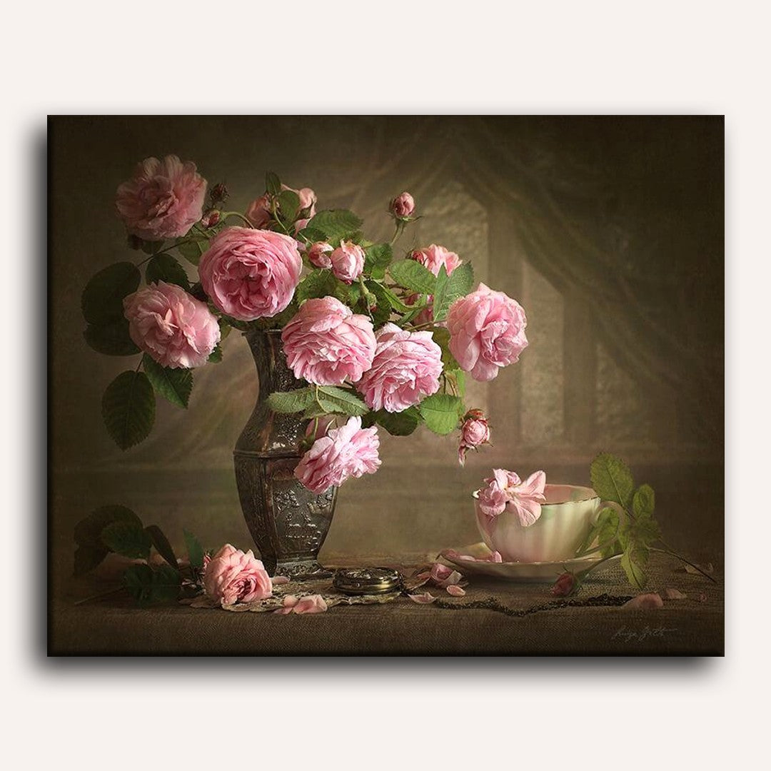 Falling Flowers | Paint by Numbers