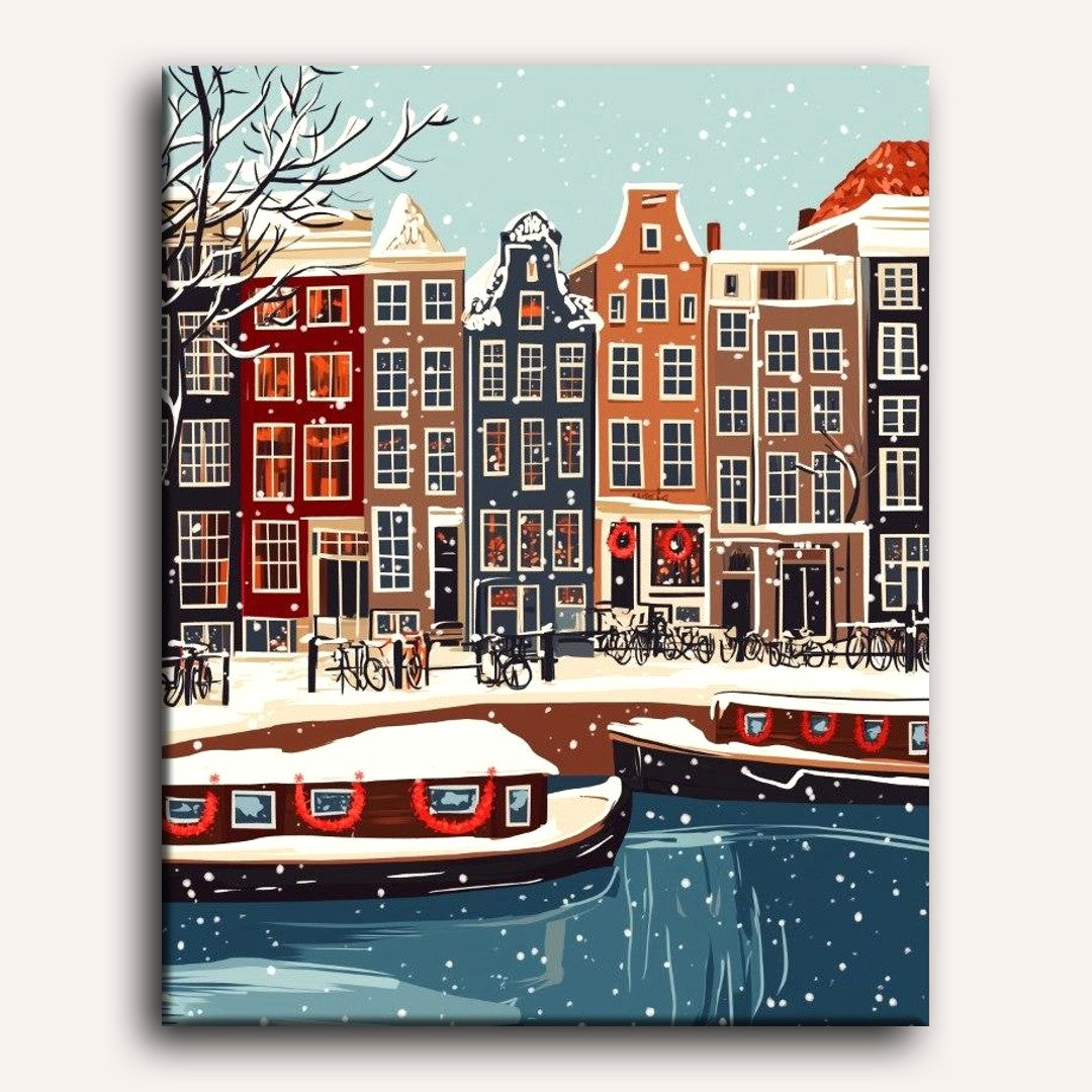 Christmas in Amsterdam | Paint by Numbers