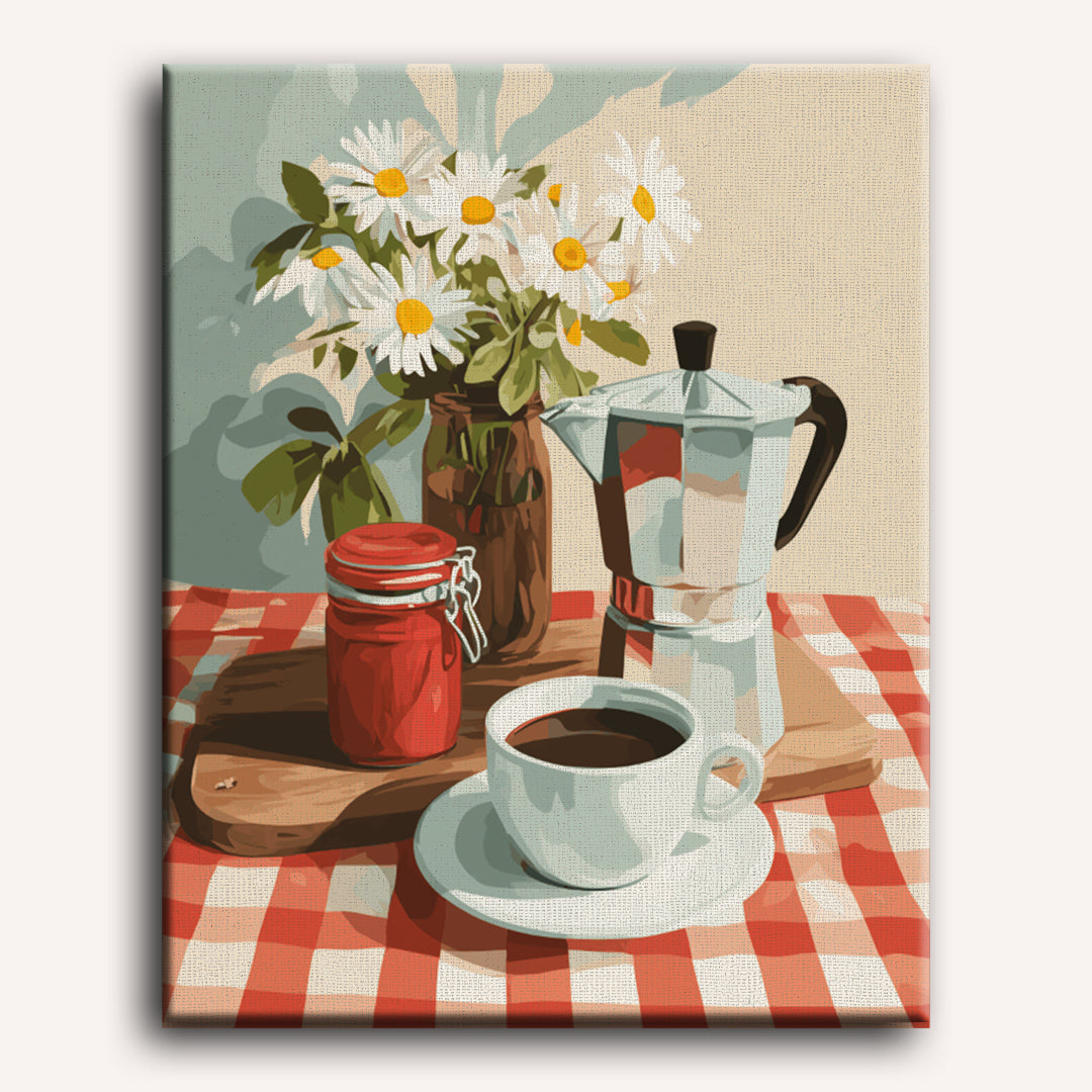 A Cup Before the Day | Paint by Numbers