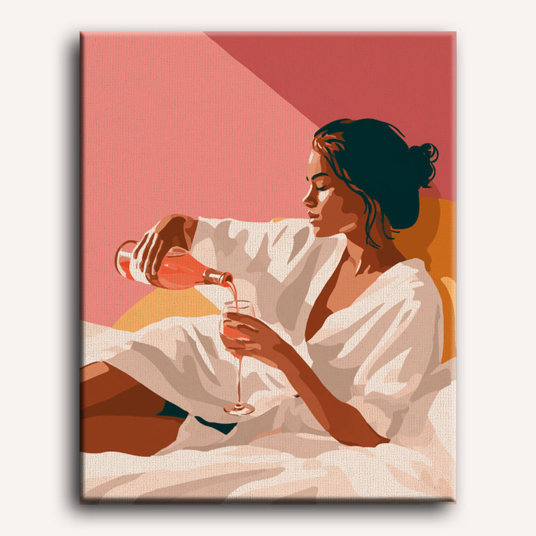 A Moment to Herself | Paint by Numbers
