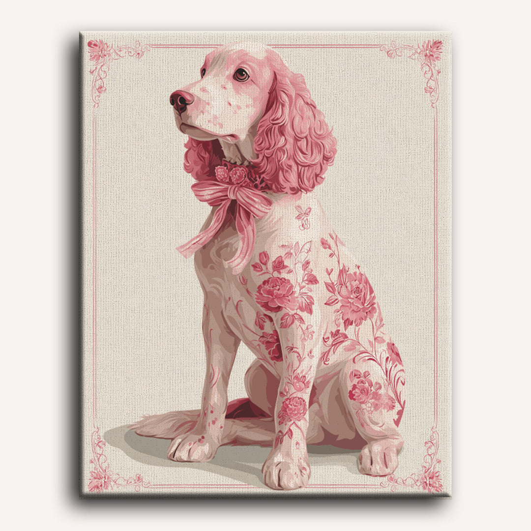 A Noble Spaniel | Paint by Numbers